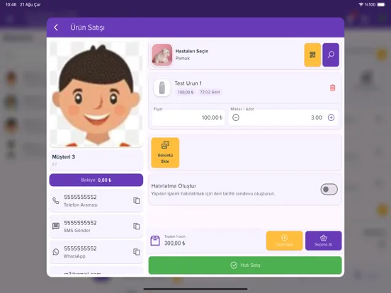 Hızlı VET - Veteriner Asistanı iPad  스크린샷