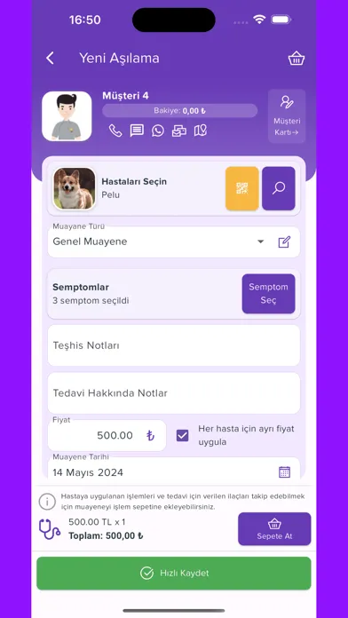 Hızlı VET - Veteriner Asistanı 스크린샷