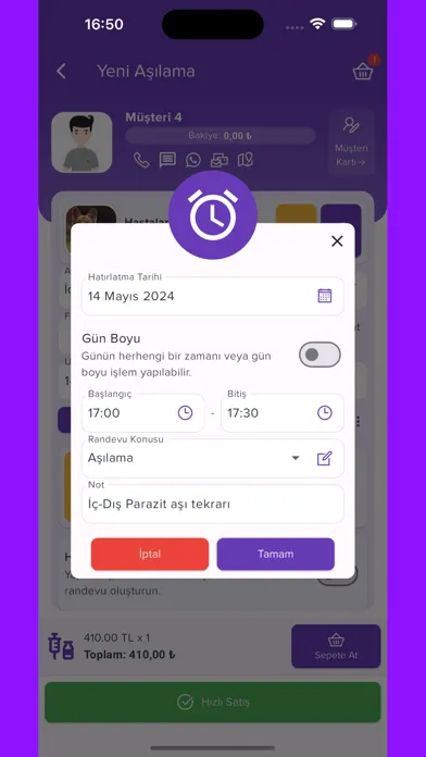Hızlı VET - Veteriner Asistanı 스크린샷