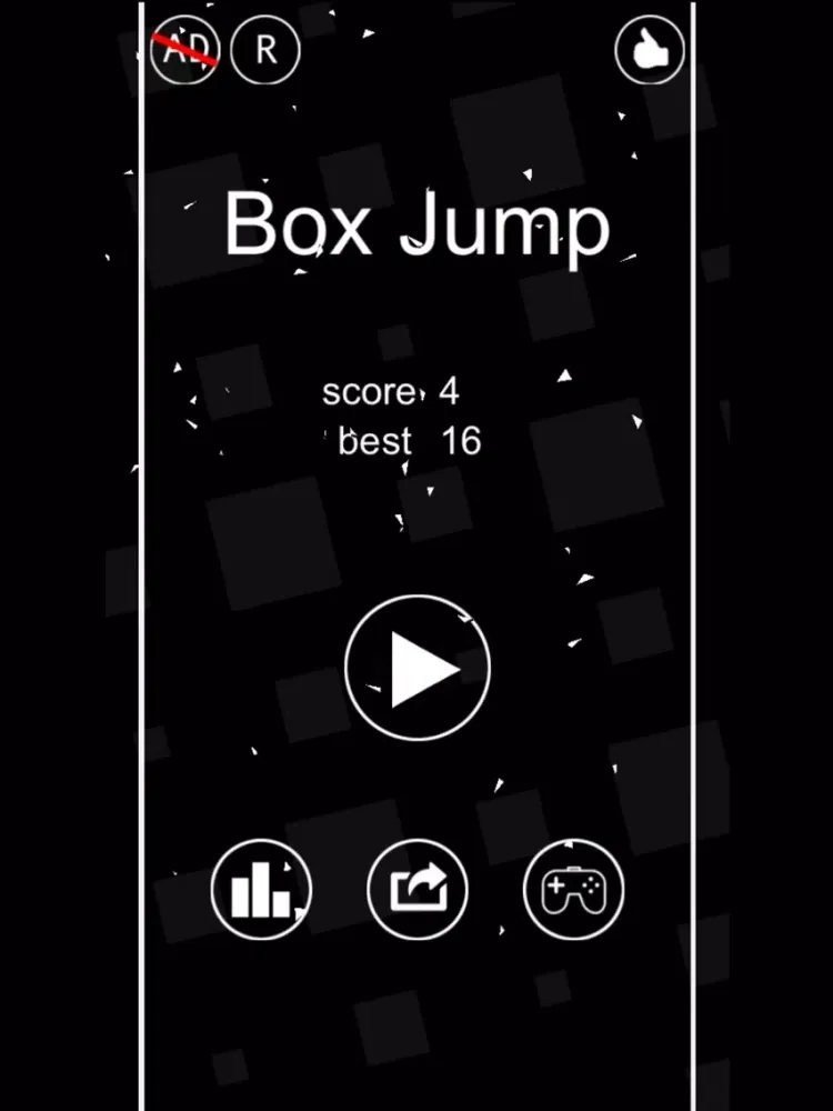Zrzuty ekranu BoxJump - Never give up! iPad 