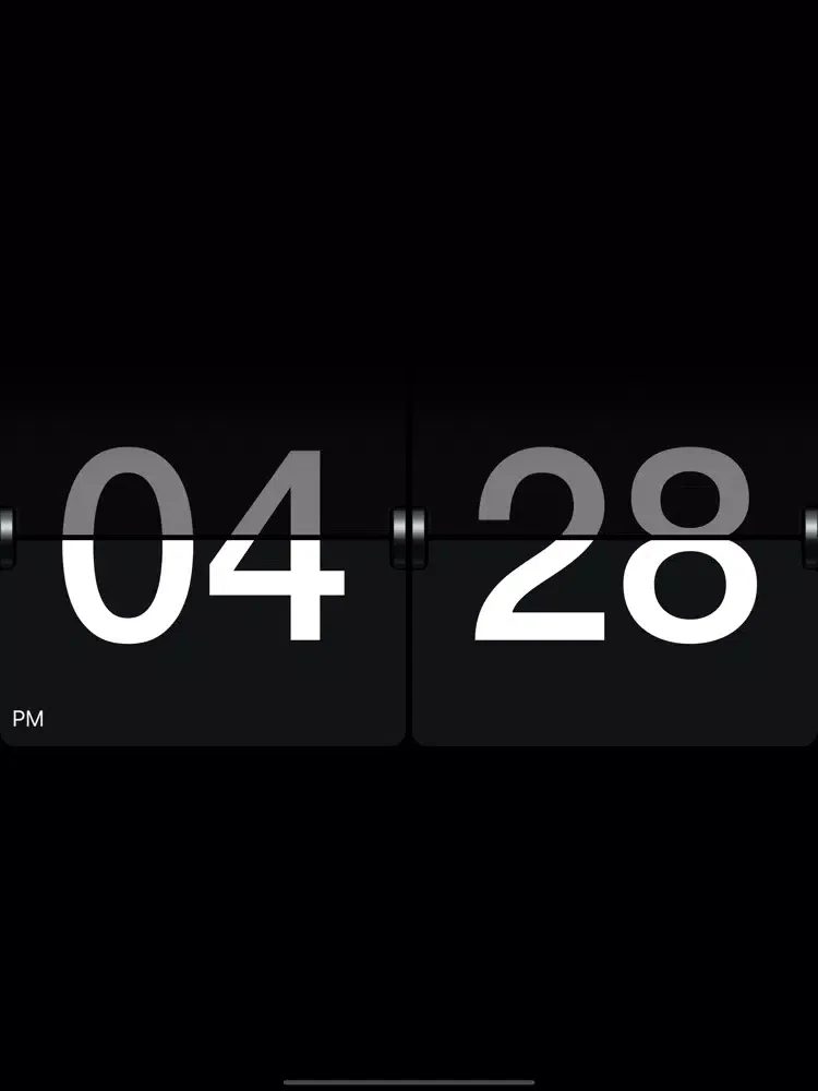 Flip Clock iPad  Ekran Görüntüleri