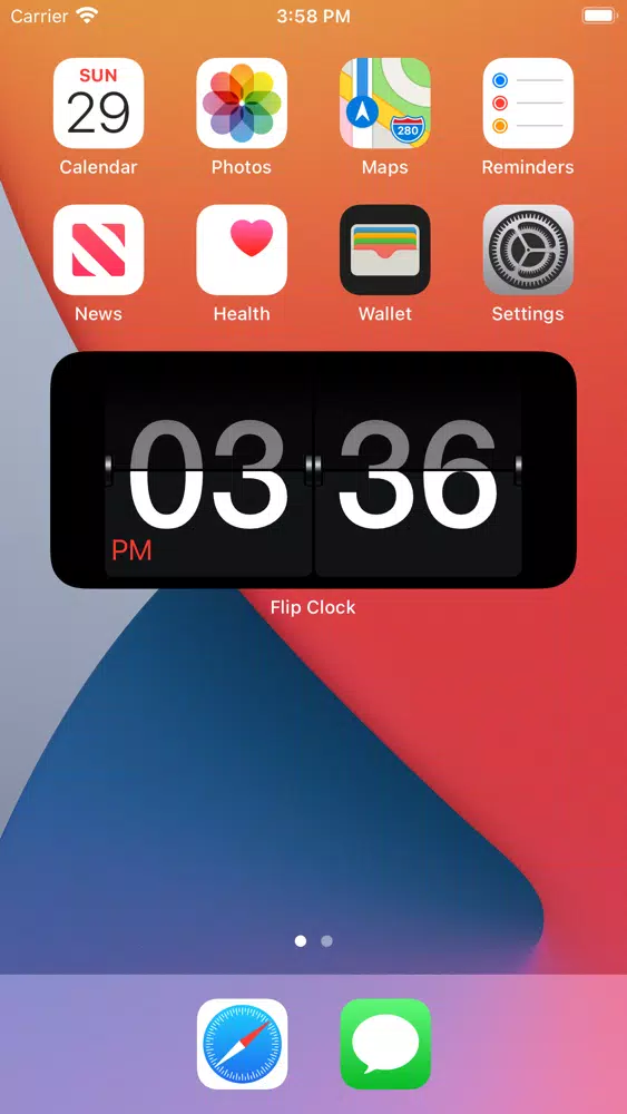 Flip Clock应用截图