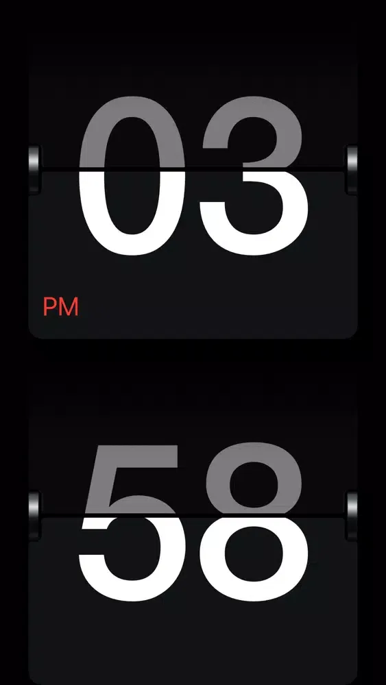Flip Clock Ekran Görüntüleri