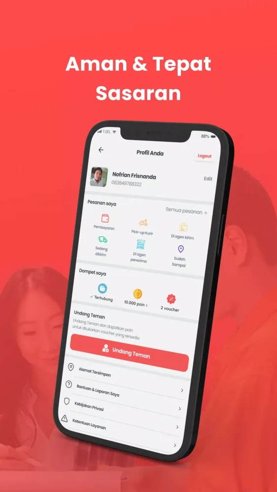 Ảnh chụp màn hình của HJeX Retail