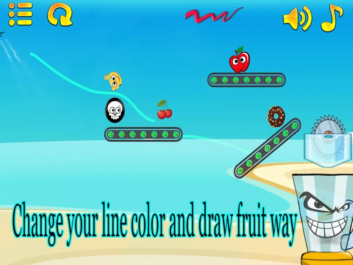 تصاویر Fruits Cut- لعبة تقطيع الفواكه iPad 