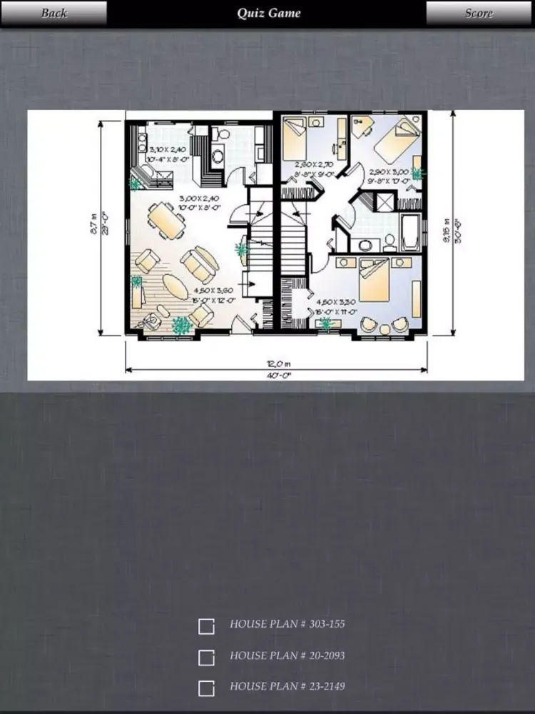 Captures d'écran de Duplex - House Plans iPad 