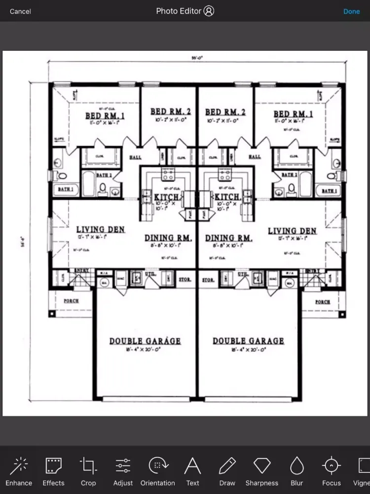 Captures d'écran de Duplex - House Plans iPad 