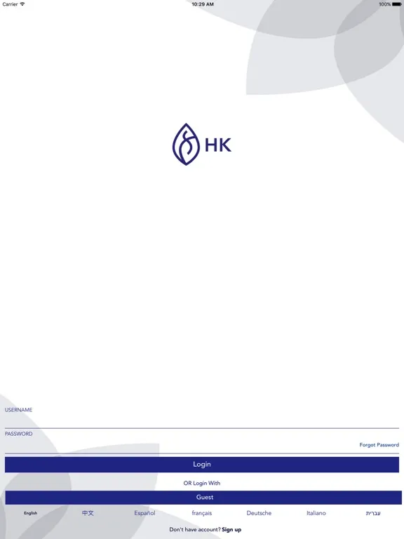 Скриншоты HKCO TSA iPad 