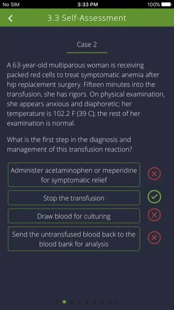Tangkapan layar Blood Transfusion