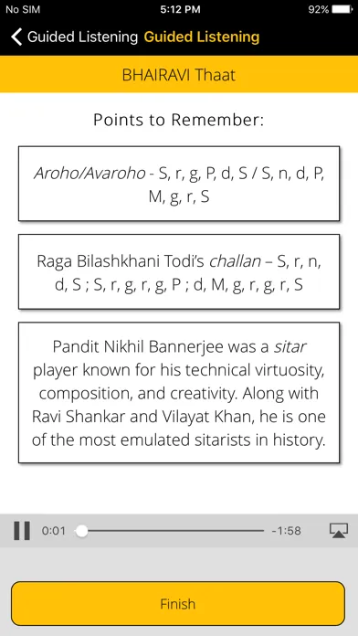 ภาพหน้าจอของ Indian Music