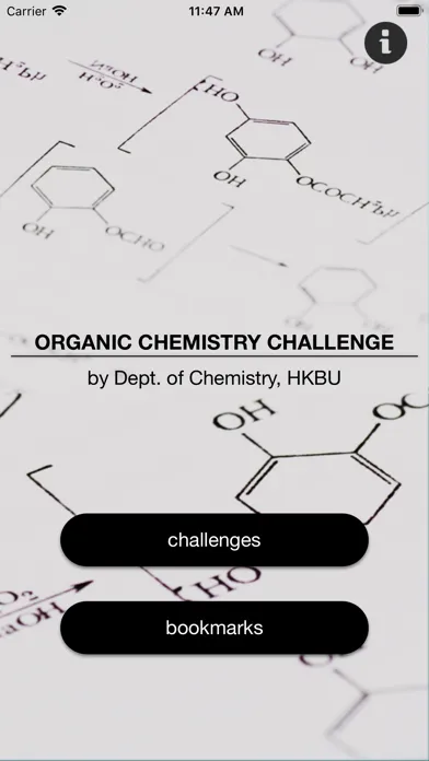 Organic Chemistry Challenge Screenshots