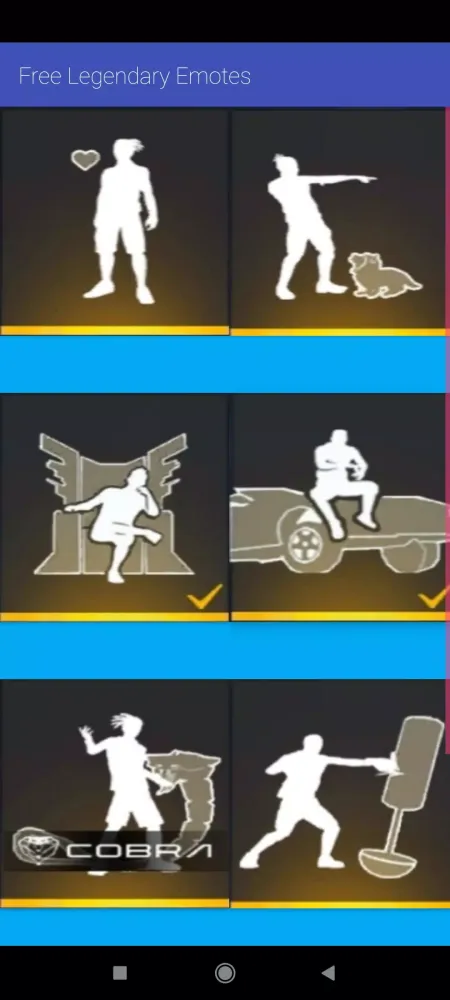 Rare Legendary Emotes Tool pro Screenshots