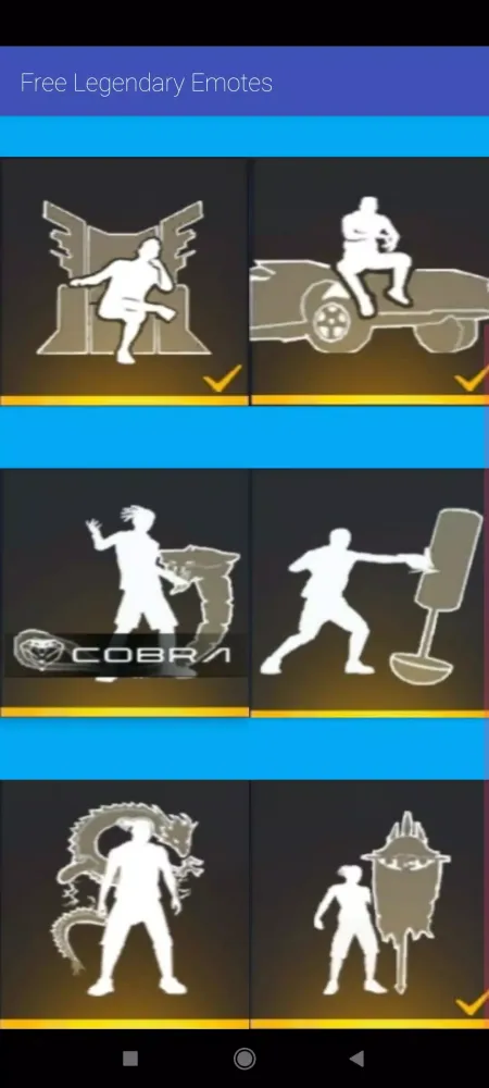 Rare Legendary Emotes Tool pro Screenshots