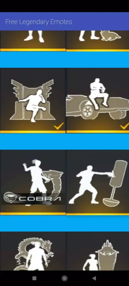 Rare Legendary Emotes Tool pro Screenshots