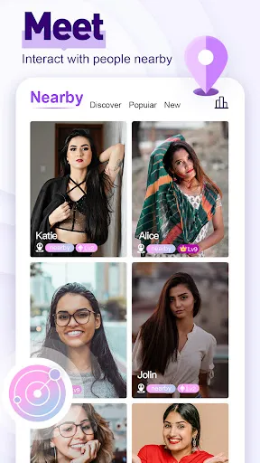 Chamet - Live Video Chat&Meet Screenshots
