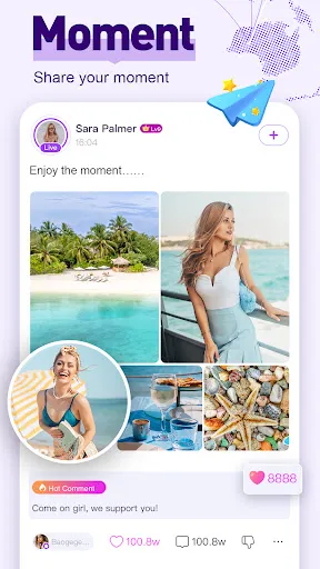 Chamet - Live Video Chat&Meet Screenshots