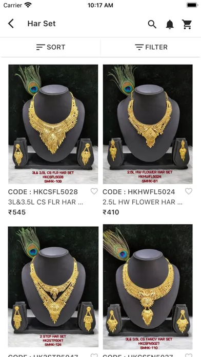 HKG Art Jewellery Ekran Görüntüleri