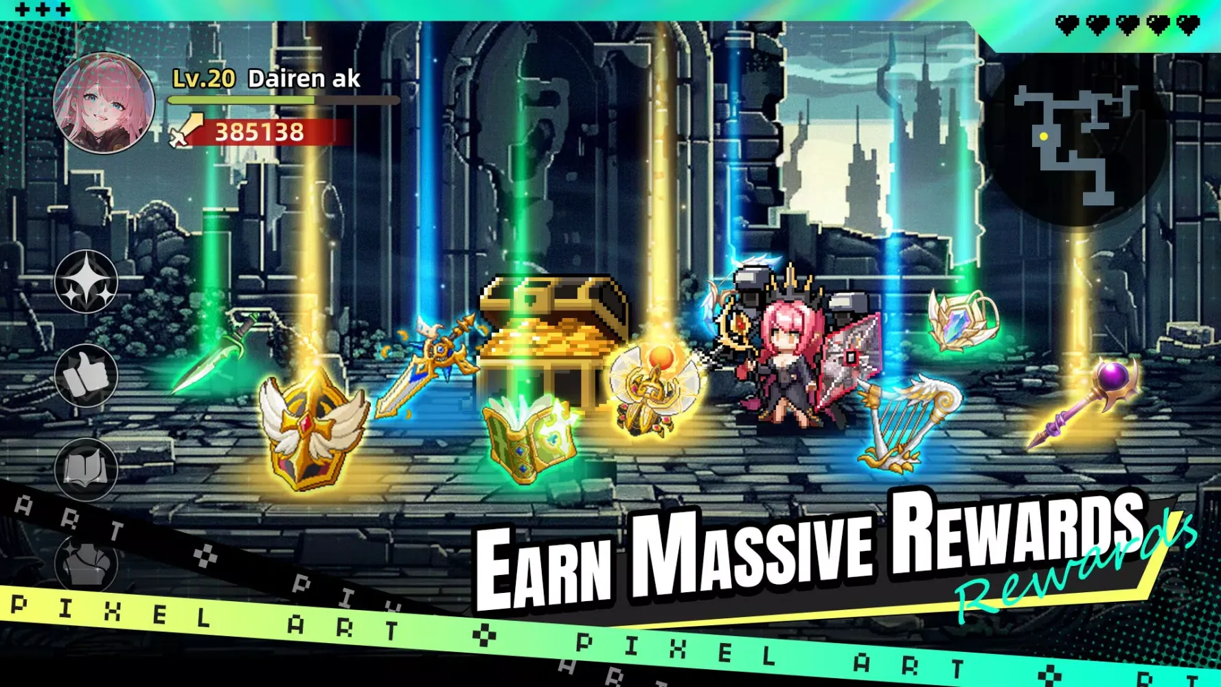Pixel Saga: Squad RPG Screenshots