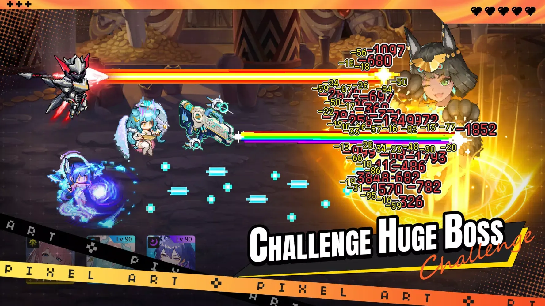 Pixel Saga: Squad RPG Screenshots