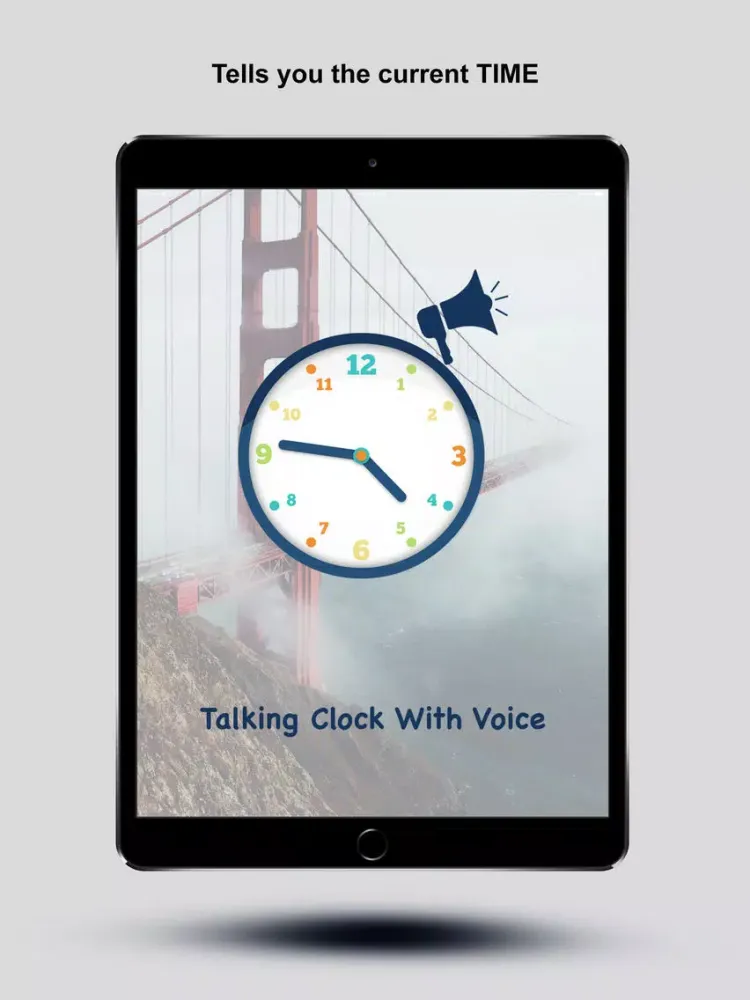 Talking Clock With Voice iPad  سکرین شاٹس