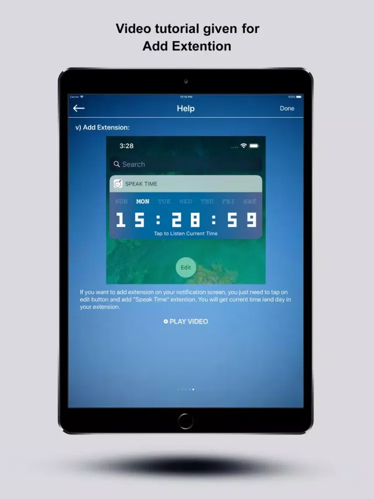 Talking Clock With Voice iPad  سکرین شاٹس