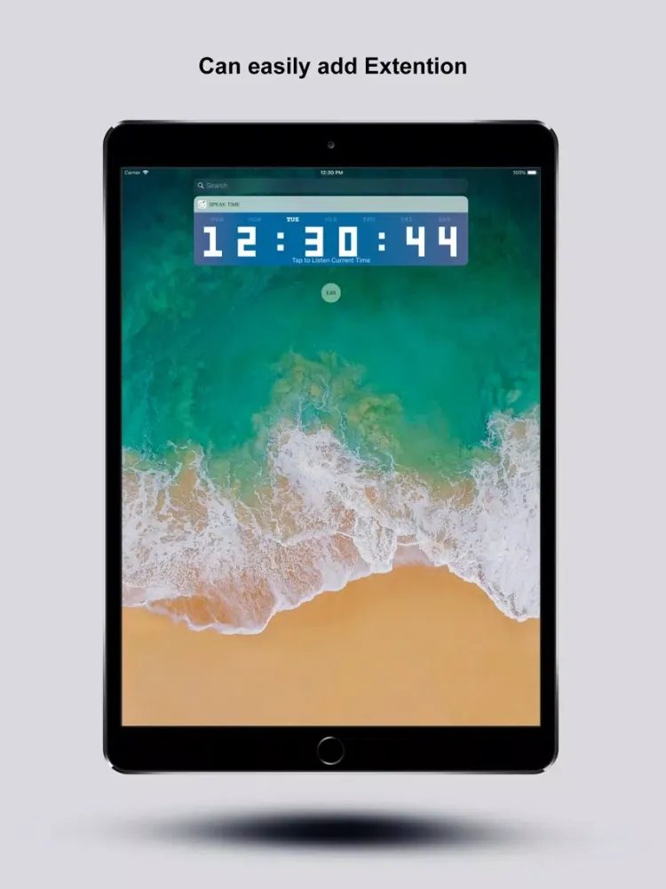 Talking Clock With Voice iPad  سکرین شاٹس