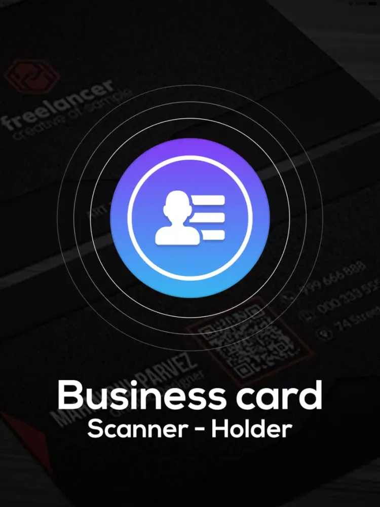 Zrzuty ekranu Business card Scanner - Holder iPad 