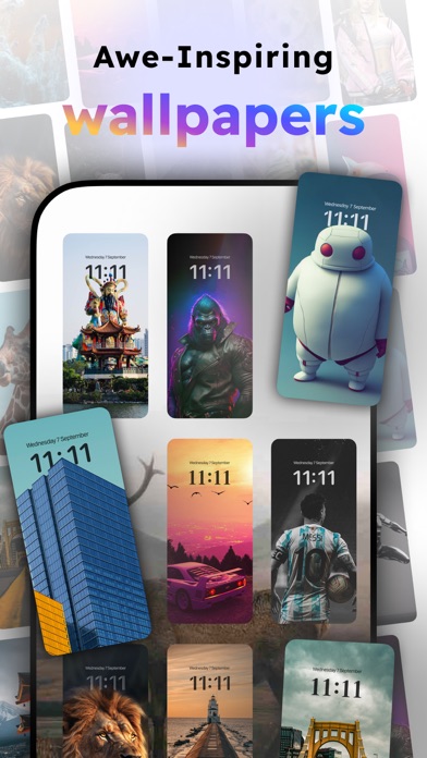 Wallzy - Wallpapers & Widgets应用截图