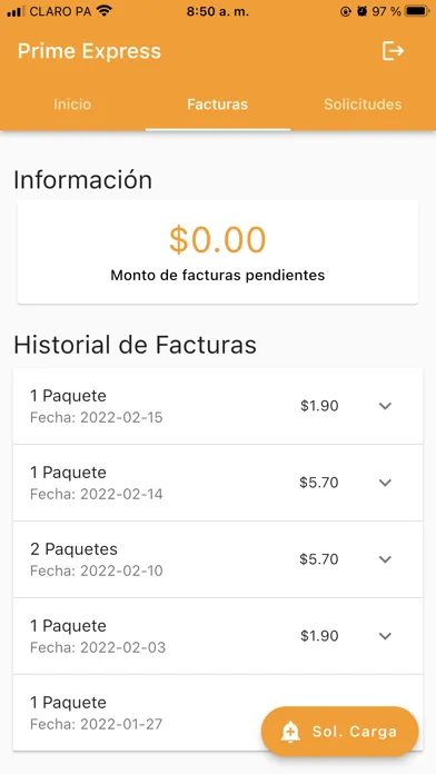 Capturas de pantalla de Prime Express