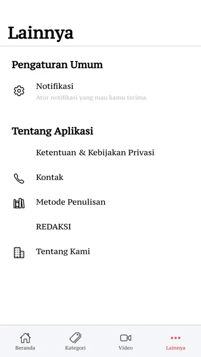 Tangkapan layar SSC News
