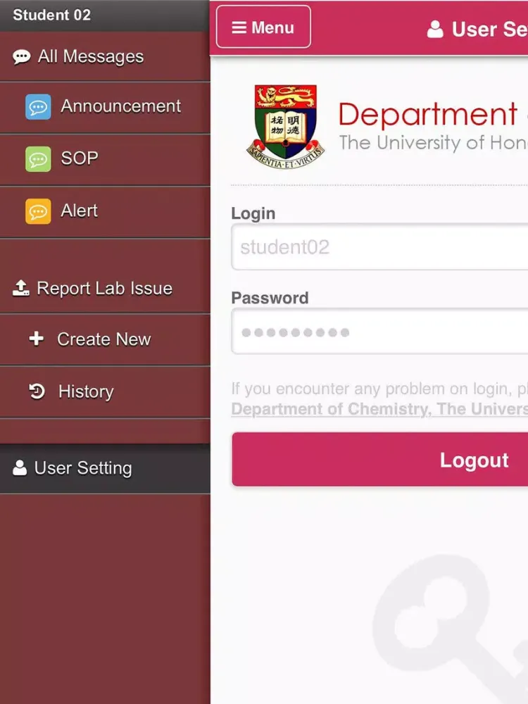 HKU Chem Lab Safety iPad  Screenshots
