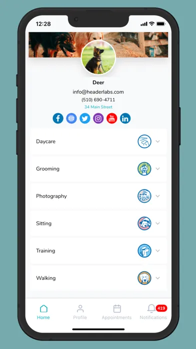 BookYourPet: Appointments應用截圖