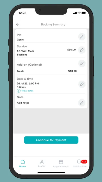 BookYourPet: Appointments應用截圖