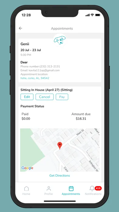 BookYourPet: Appointments應用截圖