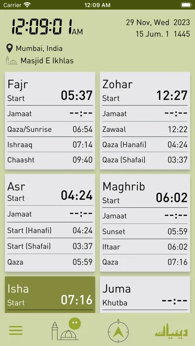 Prayer Times & Mosque Finder应用截图