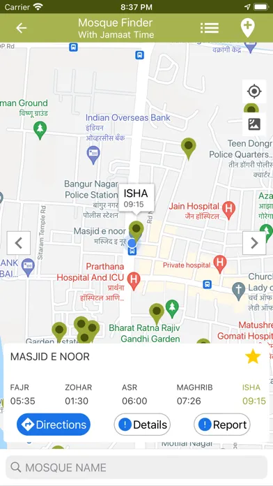 Prayer Times & Mosque Finder应用截图