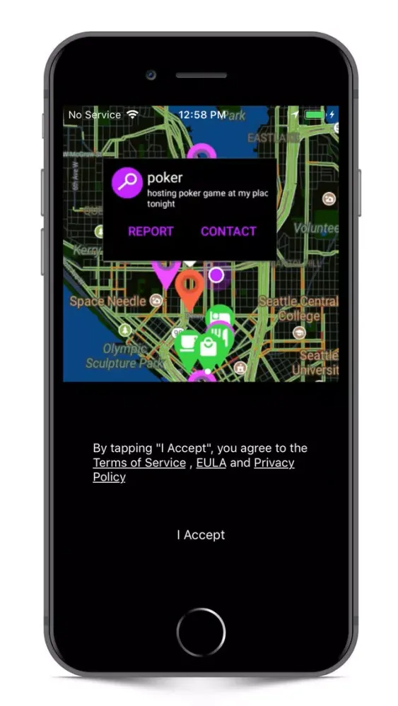 LiveMap: Anonymous Social Map স্ক্রিনশট