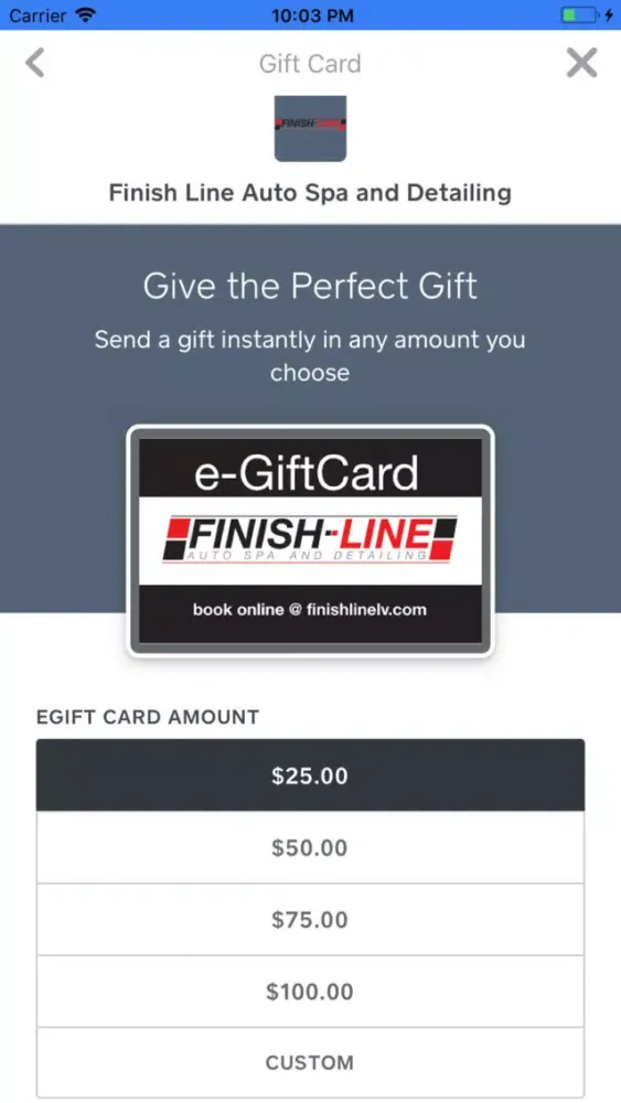 Capturas de pantalla de Finish Line Auto Spa