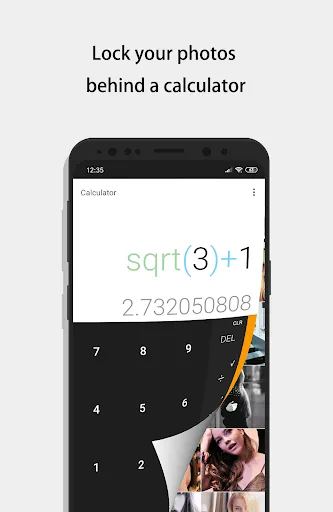 Captures d'écran de Calculator - photo vault