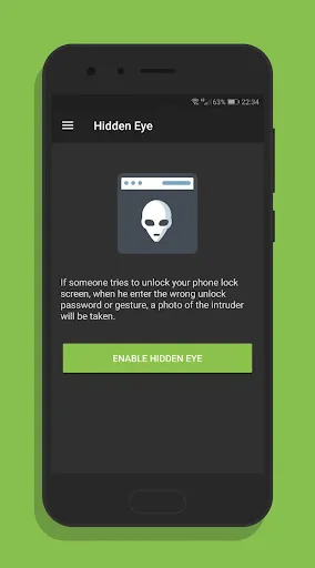 Hidden Eye - intruder selfie應用截圖