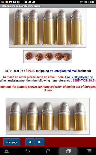Reloading .32 .38 .41 rimfire应用截图