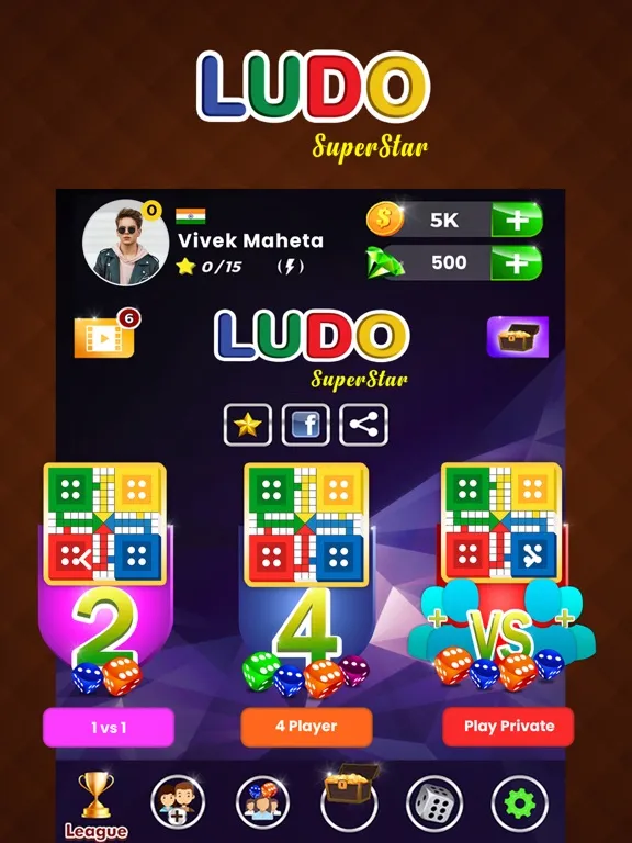 Screenshot di Ludo Super Star - Online iPad 