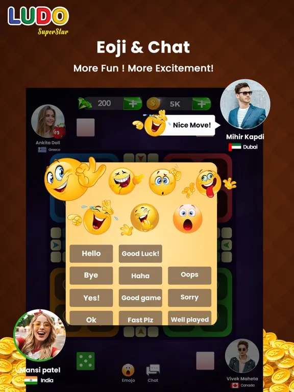 Screenshot di Ludo Super Star - Online iPad 