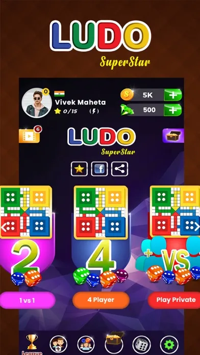 Screenshot di Ludo Super Star - Online