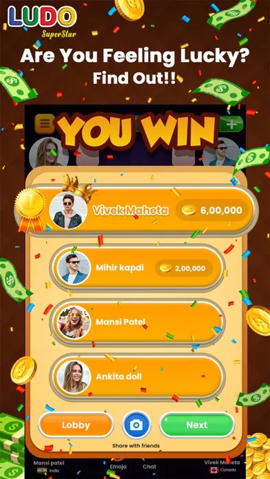 Screenshot di Ludo Super Star - Online