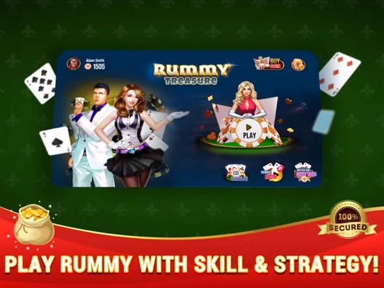 Rummy Treasure iPad 应用截图