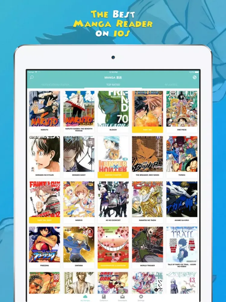 Capturas de pantalla de Manga 漫画, Best Comics Reader iPad 