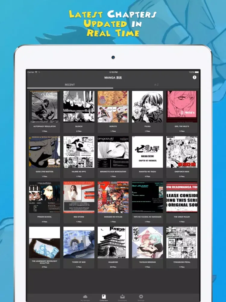 Capturas de pantalla de Manga 漫画, Best Comics Reader iPad 