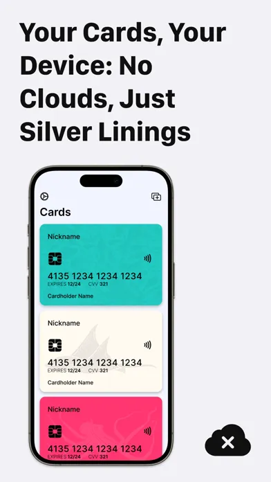 Capturas de tela do Card Vault - Digital Wallet