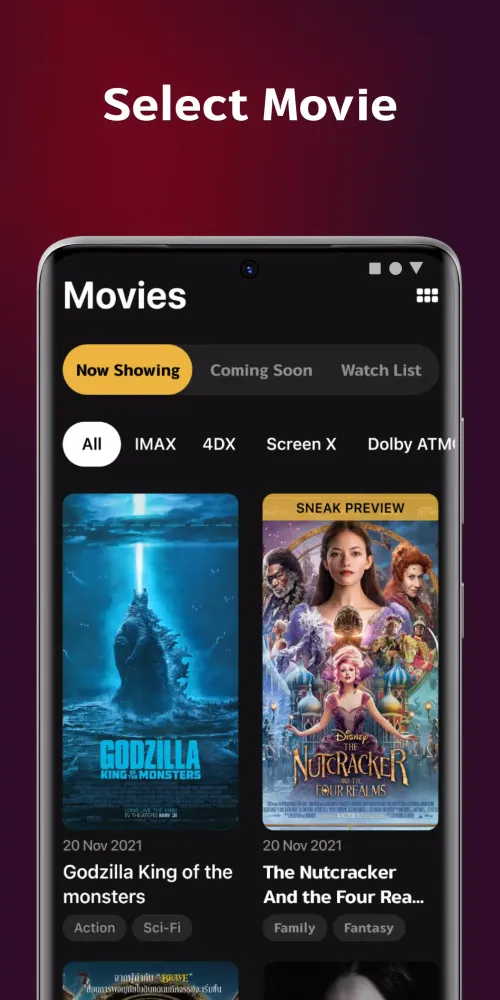 Major Cineplex应用截图